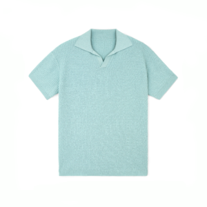 cotton polo ribbed vintage