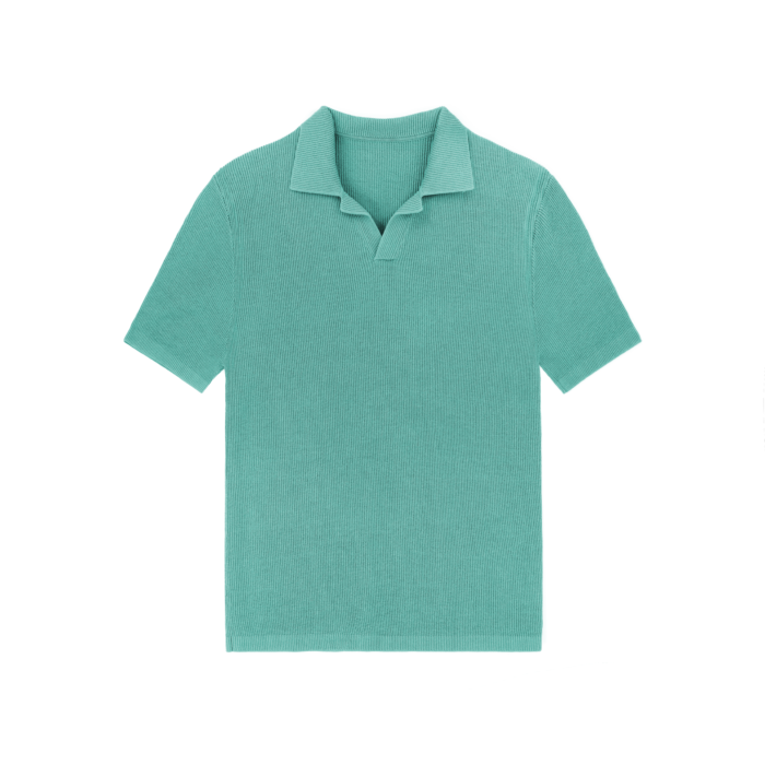 Retro Basic Cotton Mens Polo Lightweight Sweaters Custom OEM ODM Ainear-clothing