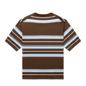 Cotton T-shirt basic striped