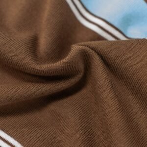 Cotton T-shirt basic striped