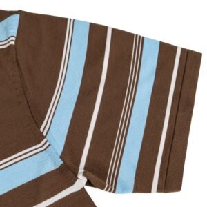 Cotton T-shirt basic striped