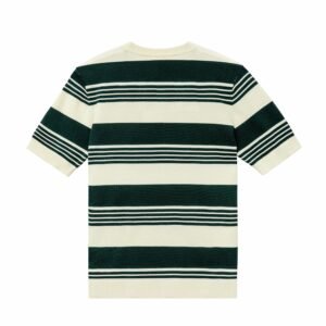 Cotton T-shirt striped print