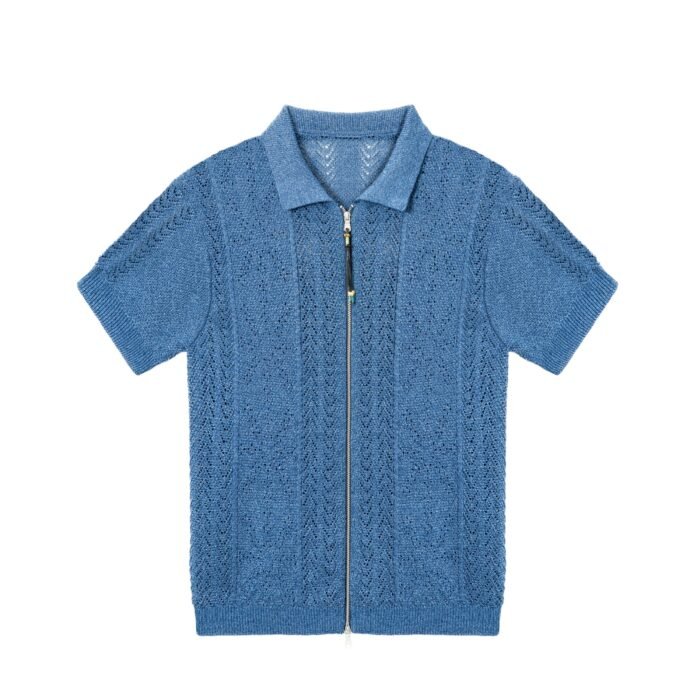 Plus size summer cardigan sweaters summer knit sweaters polo T-shirt mens Sweaters factory Ainear-clothing