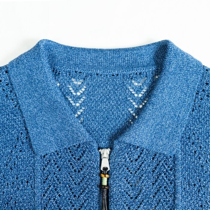 Plus size summer cardigan sweaters summer knit sweaters polo T-shirt mens Sweaters factory Ainear-clothing