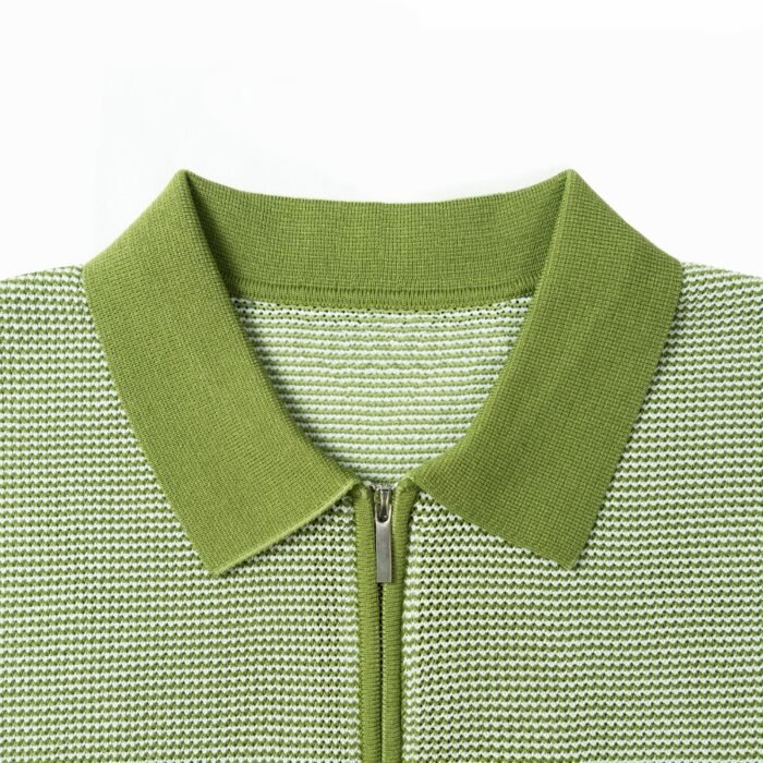 Mens Sweaters dealer mens polo sweaters cashmere crochet 1/4 zip Ainear-clothing