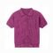 Summer lightweight sweaters cardigan weave polo T-shirt mens Sweaters solution Ainear-clothing