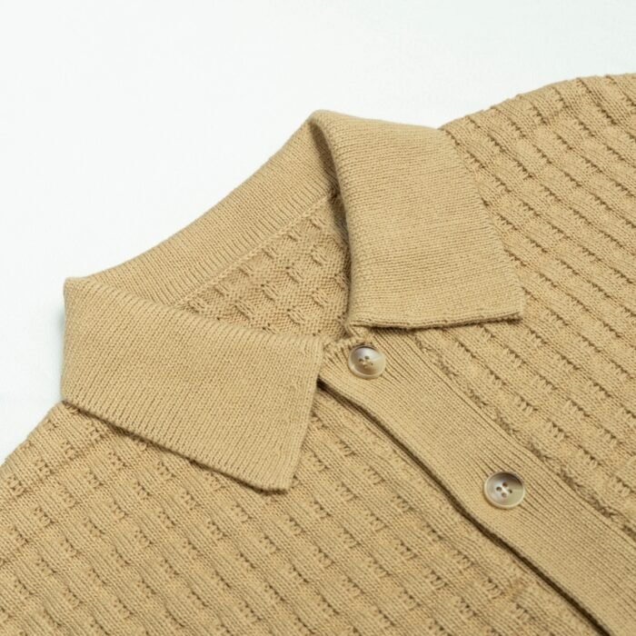 Long sleeve summer sweaters weave striped cardigan mens sweaters customized Ainear-clothing