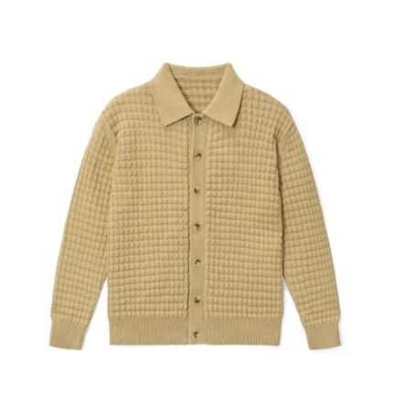 Long sleeve summer sweaters weave striped cardigan mens sweaters customized Ainear-clothing