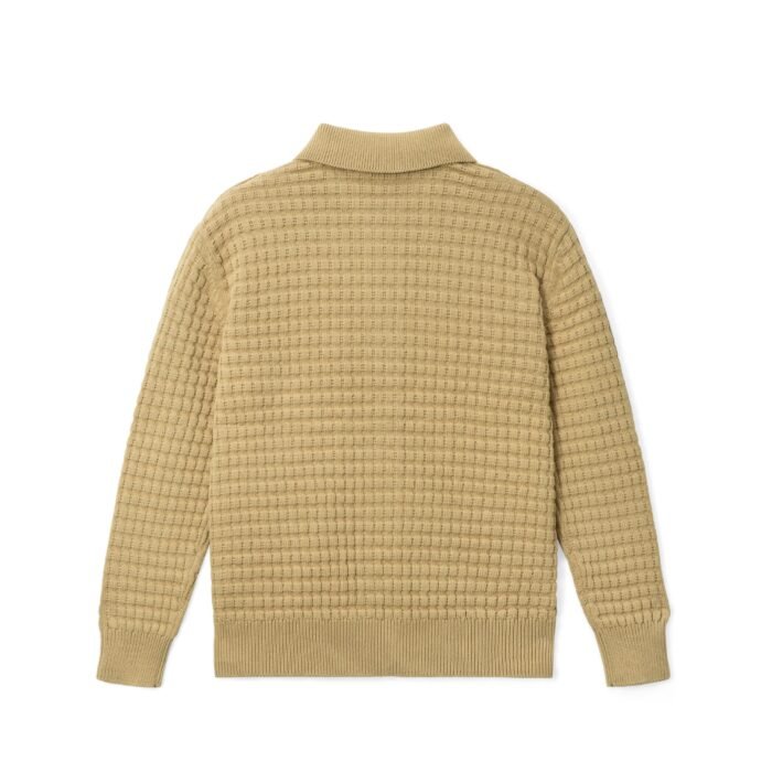Long sleeve summer sweaters weave striped cardigan mens sweaters customized Ainear-clothing