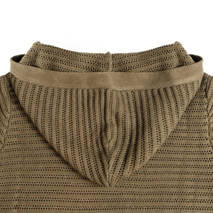 Mens Sweaters bulk open weave summer sweaters light acrylic polo T-shirt hoodie crochet Ainear-clothing
