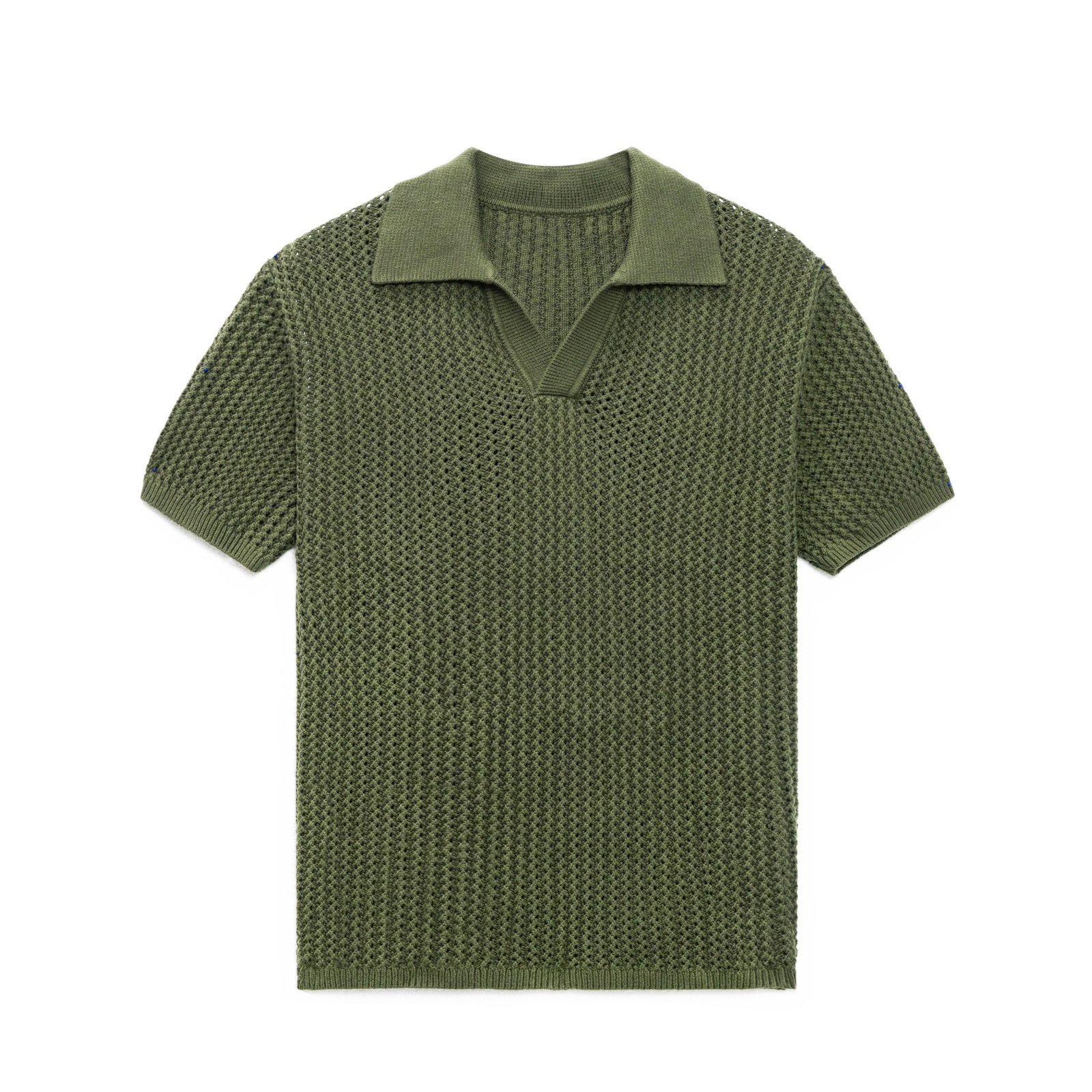 mens Sweaters bulk light summer sweaters summer cardigan sweaters for mans cotton crochet polo T-shirt Ainear-clothing