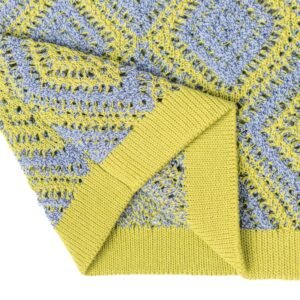 linen polo cardigan T-shirt crochet waffle