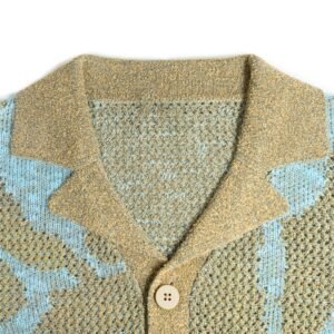 acrylic polo T-shirt cardigan light graphic