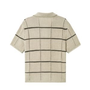 cotton polo T-shirt Hollow Breathable basic