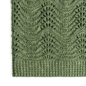 cotton polo T-shirt cardigan open work graphic
