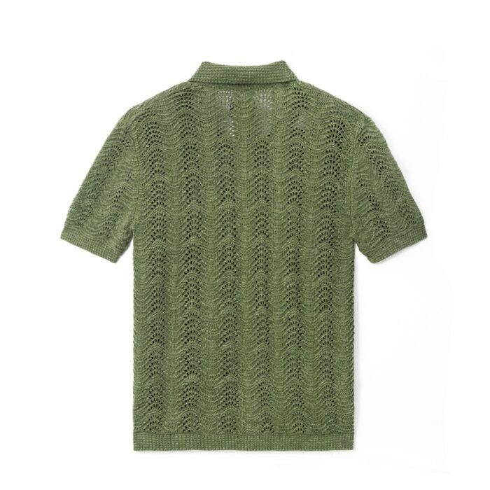 mens Sweaters dealer summer knit sweaters summer weight sweaters summer cardigan sweaters cotton graphic polo T-shirt cardigan Ainear-clothing