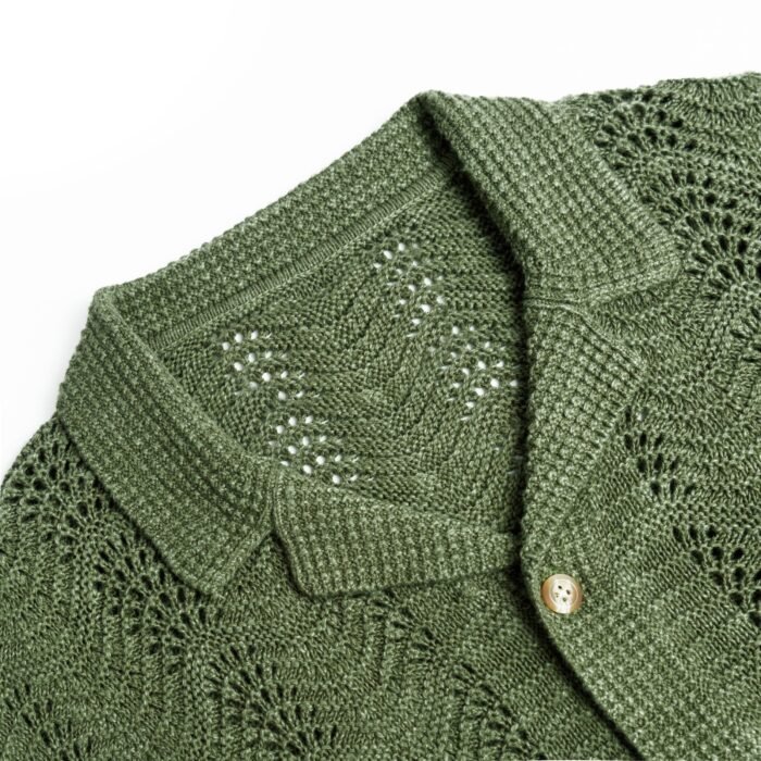 mens Sweaters dealer summer knit sweaters summer weight sweaters summer cardigan sweaters cotton graphic polo T-shirt cardigan Ainear-clothing
