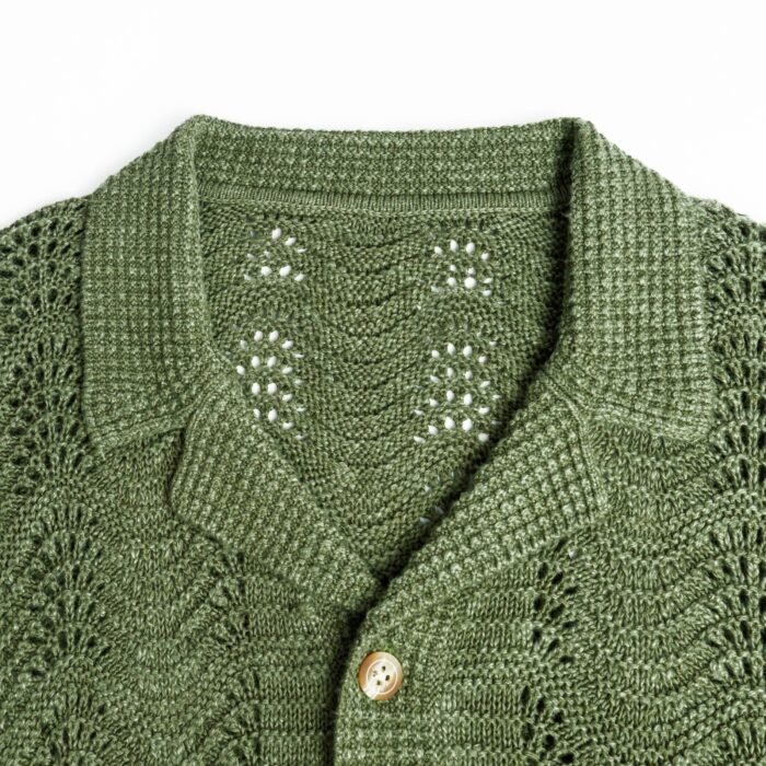 mens Sweaters dealer summer knit sweaters summer weight sweaters summer cardigan sweaters cotton graphic polo T-shirt cardigan Ainear-clothing