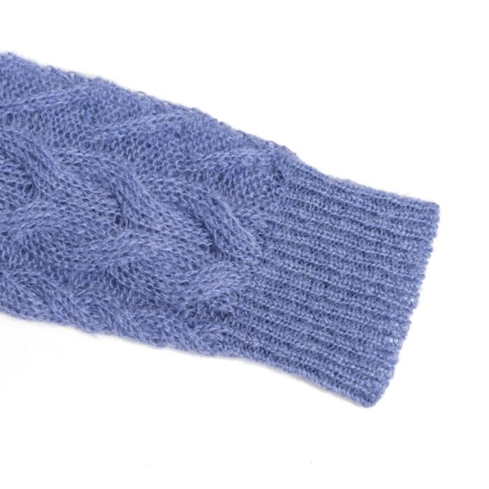 mohair mens Sweaters manufacturer open weave Sweater summer knit sweaters summer weight sweaters cable weave striped