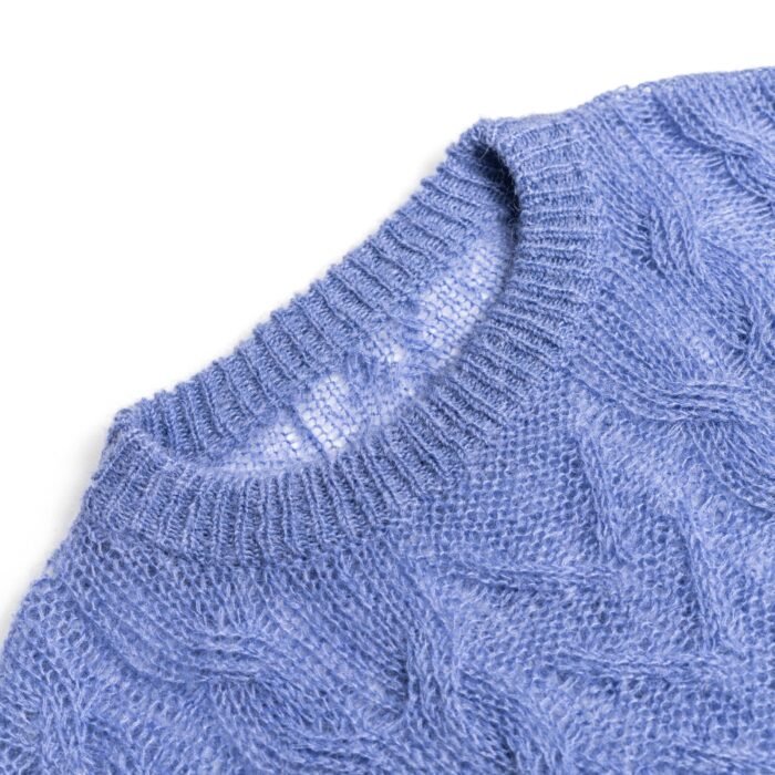 mohair mens Sweaters manufacturer open weave Sweater summer knit sweaters summer weight sweaters cable weave striped