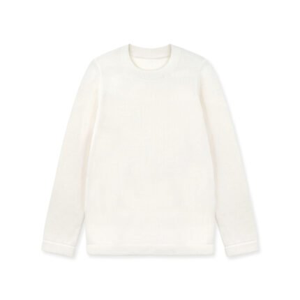 cotton pullover crew neck basic