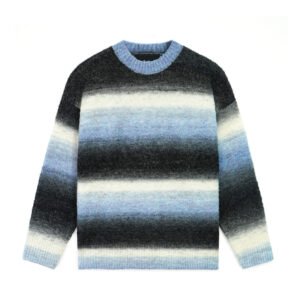 wool pullover unique striped