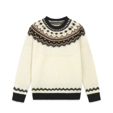 wool pullover nordic icelandic style
