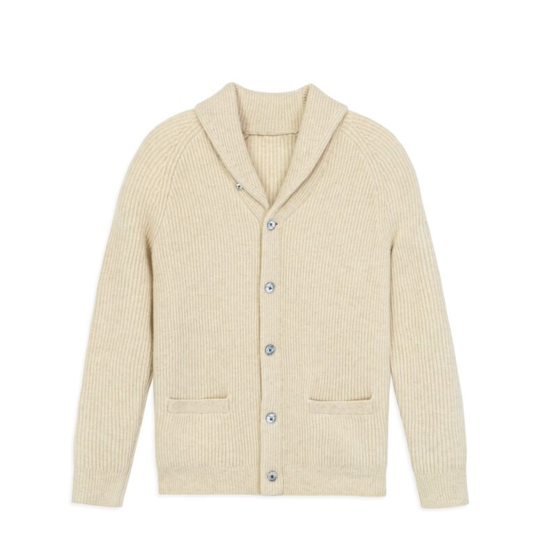 wool cardigan button v neck