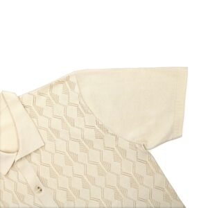 cotton polo open work