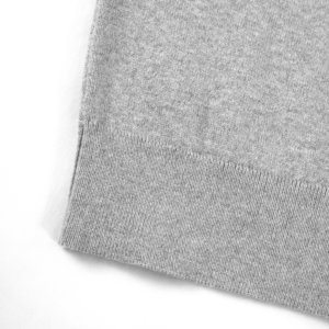 cotton pullover zip