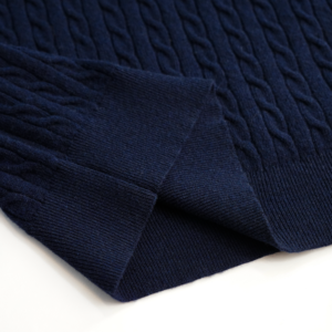 wool pullover polo neck cable
