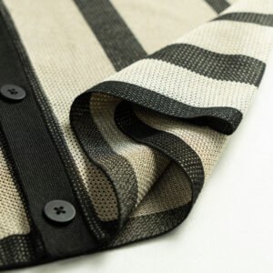 Cotton polo T-shirt striped