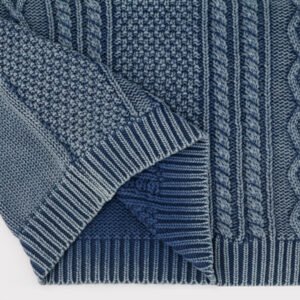 cotton pullover acid wash