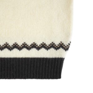 wool pullover nordic icelandic style