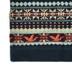 wool pullover aztec striped