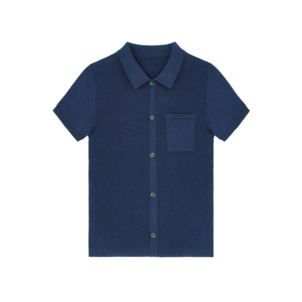 cotton polo Hollow breasted