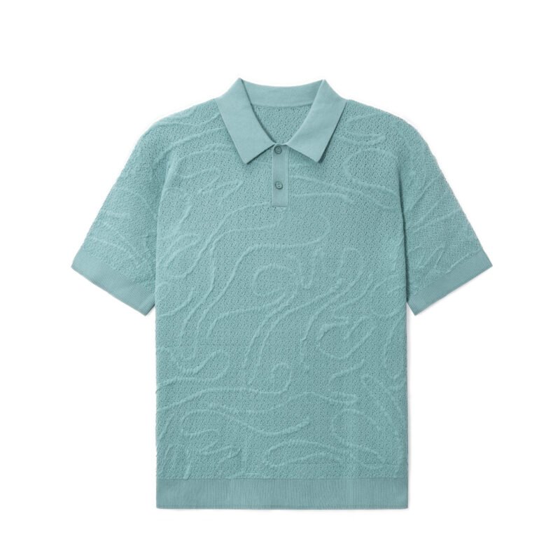 Cotton polo T-shirt Hollow