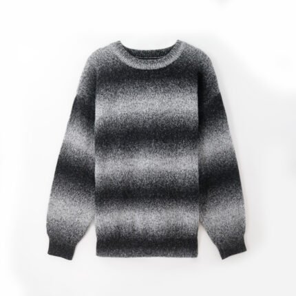 acrylic pullover striped