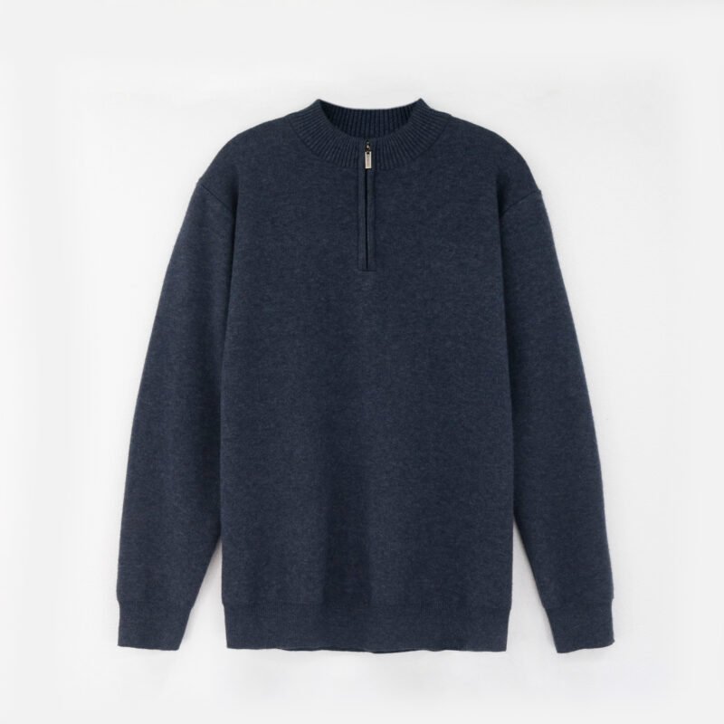 viscose pullover 1/4 zip