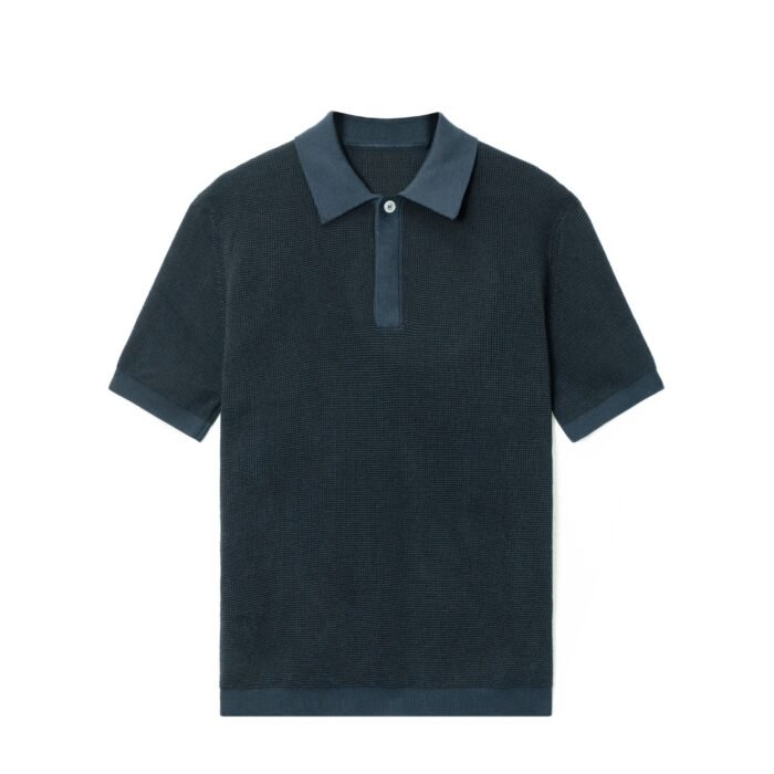 Summer lightweight sweaters summer sweaters men weave polo T-shirt mens Sweaters OEM / ODM Ainear-clothing