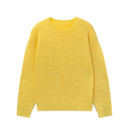 cotton pullover jacquard