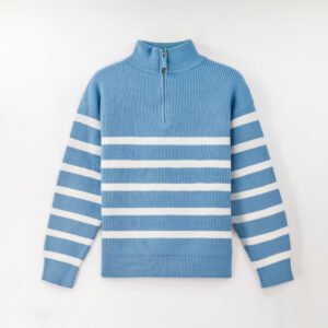 viscose pullover lstriped