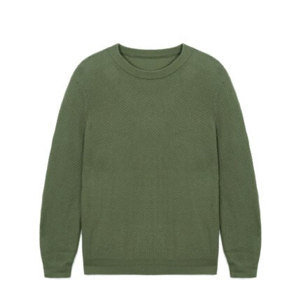 cashmere pullover waffle