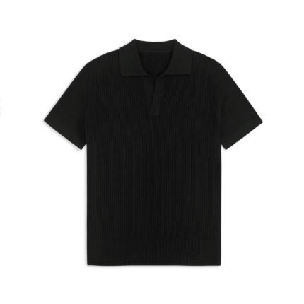 cotton polo ribbed basic