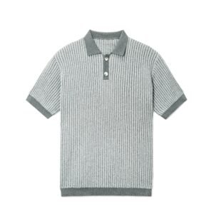 cotton polo T-shirt 2 button