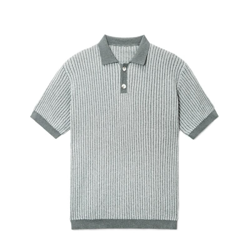 cotton polo T-shirt 2 button