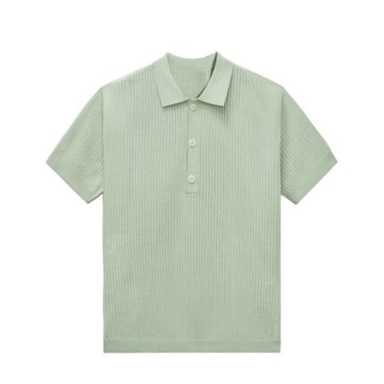 Summer lightweight sweaters summer sweaters men open work sweater polo T-shirt mens Sweaters private label Ainear-clothing