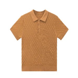 cotton polo weave waffle