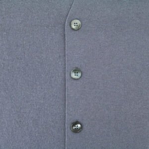 wool cardigan plain v neck