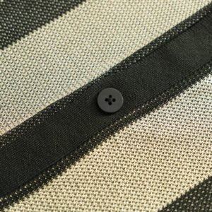 Cotton polo T-shirt striped
